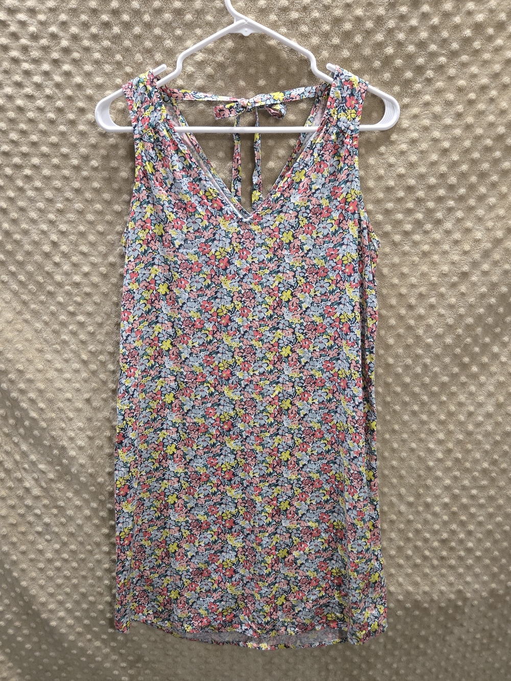 GAP Sleeveless Floral Mini Dress - Pink, Yellow, Blue
